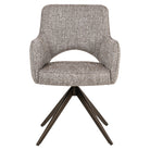 Dining chair Ginerva earth tweed swivel by Richmond Interiors