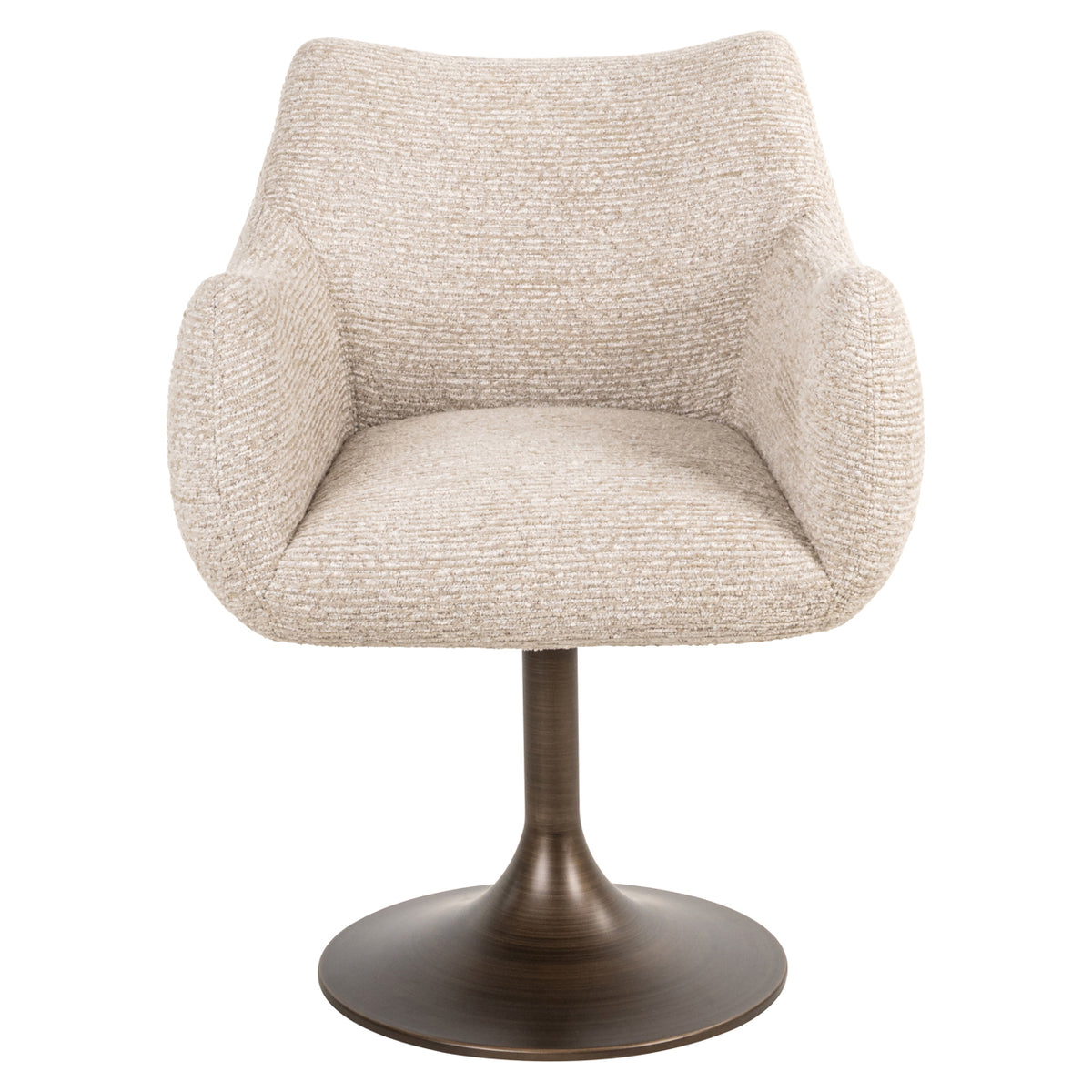 Dining chair Aldo natural linear swivel by Richmond Interiors