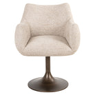 Dining chair Aldo natural linear swivel by Richmond Interiors