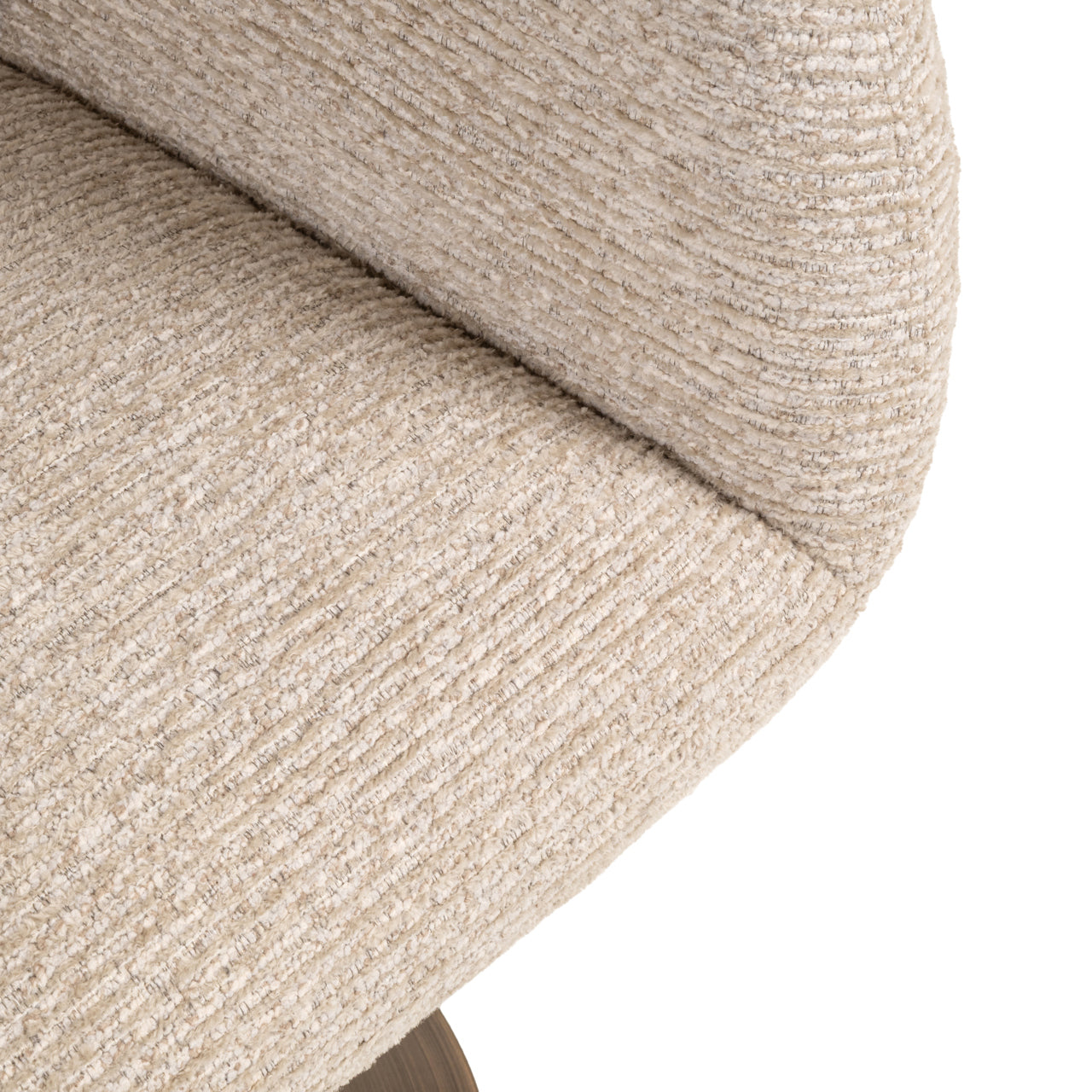 Dining chair Aldo natural linear swivel by Richmond Interiors