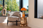 Lounge chair Montana moss labyrinth by Richmond Interiors