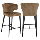Counter stool Taylor brandy fusion fire retardant by Richmond Interiors