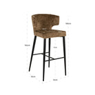 Taylor Brandy Fusion Bar Stool by Richmond Interiors