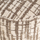 Pouffe & Footstool Lexie cream 45Ø by Richmond Interiors