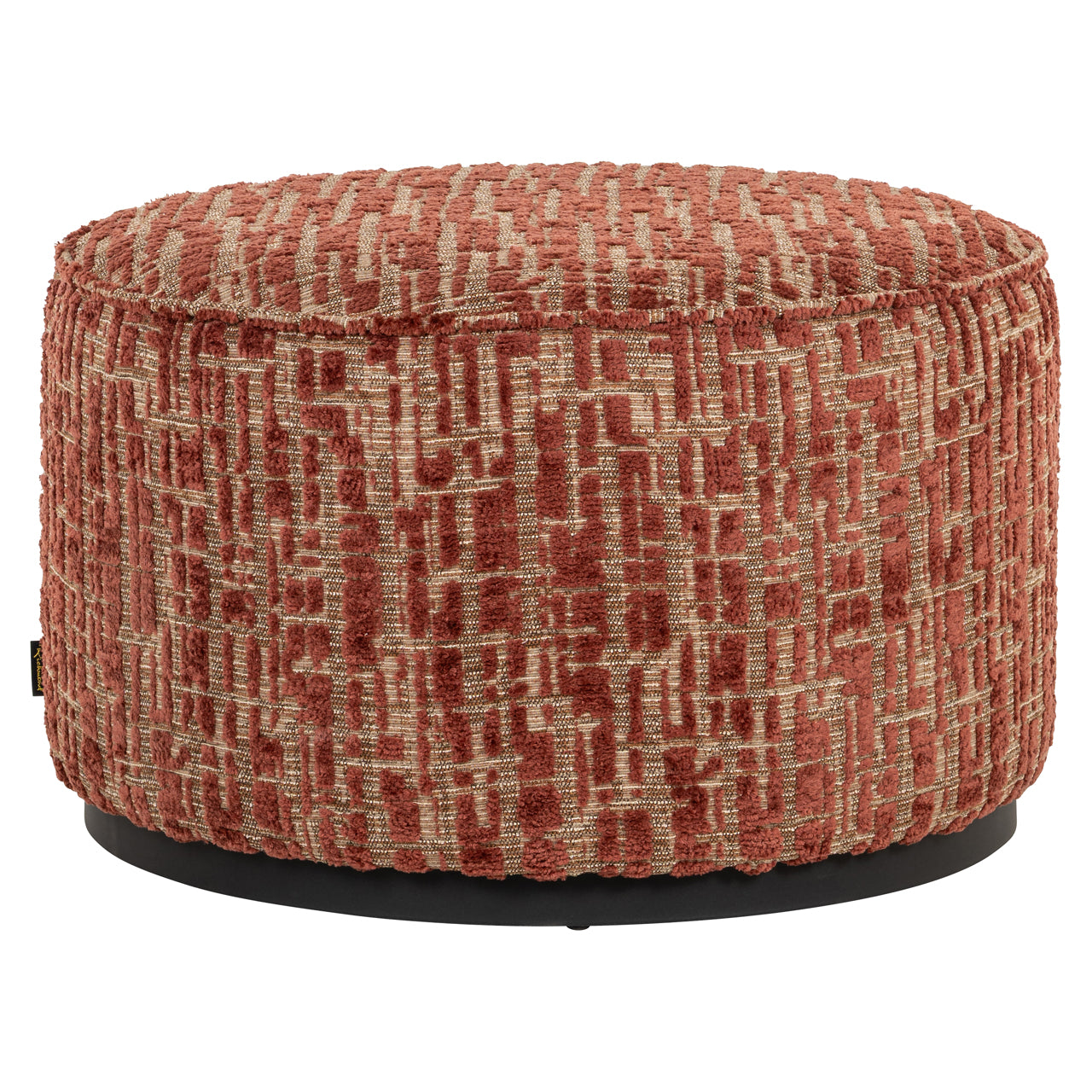 Pouffe & Footstool Lexie terra 70Ø by Richmond Interiors