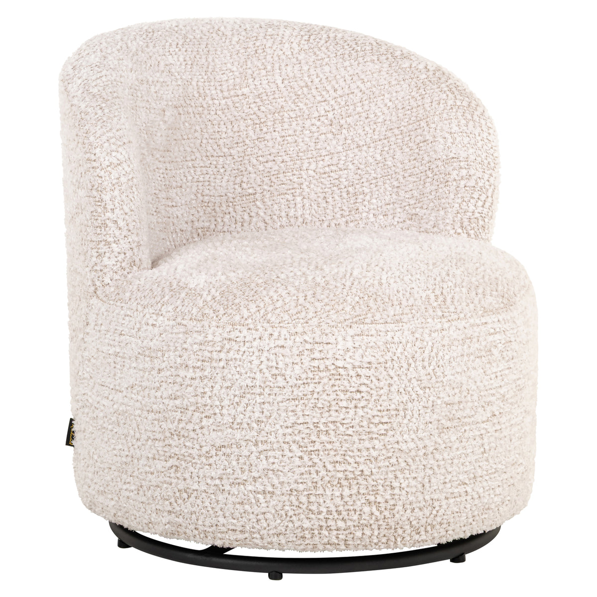 Lounge chair Jackie lovely cream swivel kids by Richmond Interiors