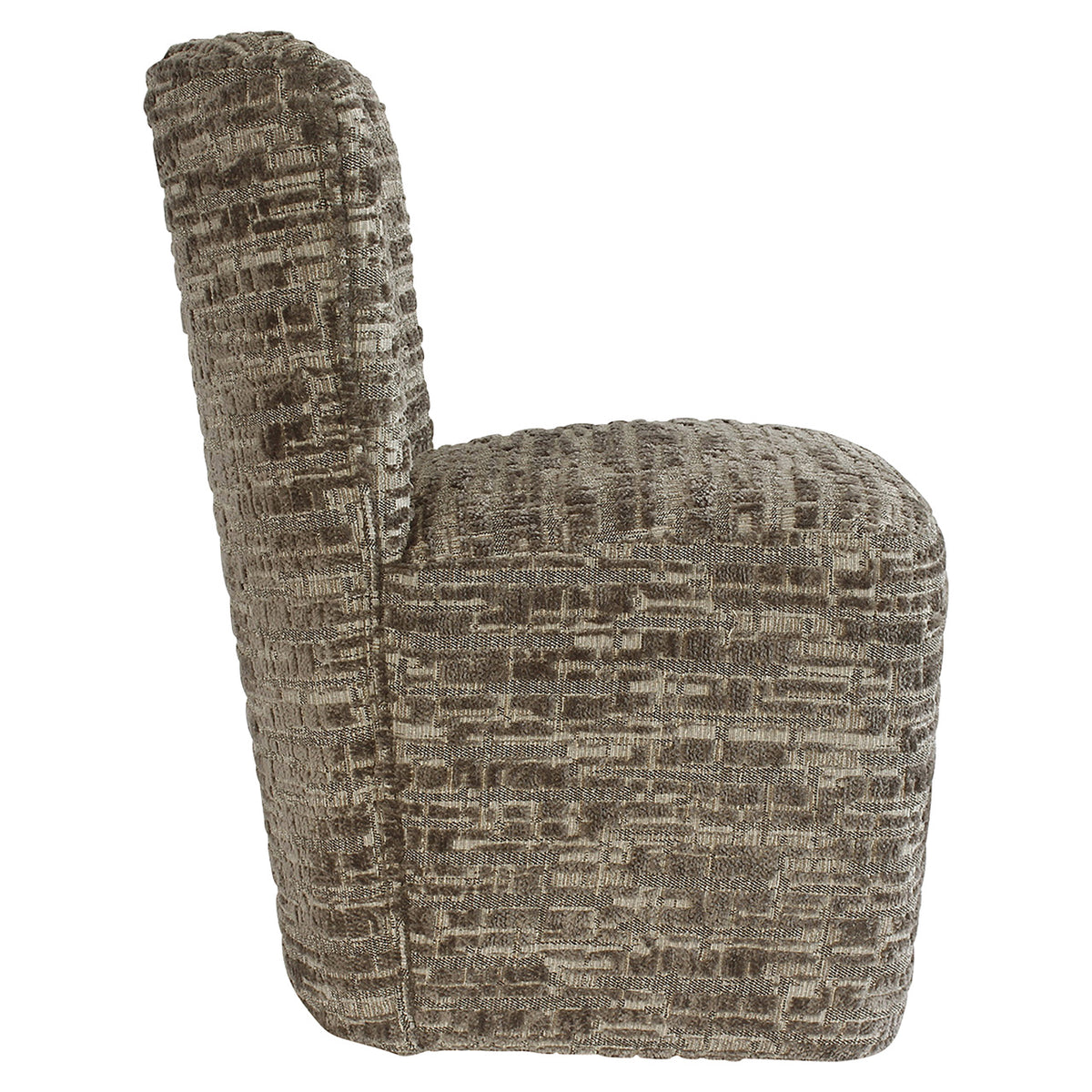 Dining chair Lorain greige on wheels by Richmond Interiors