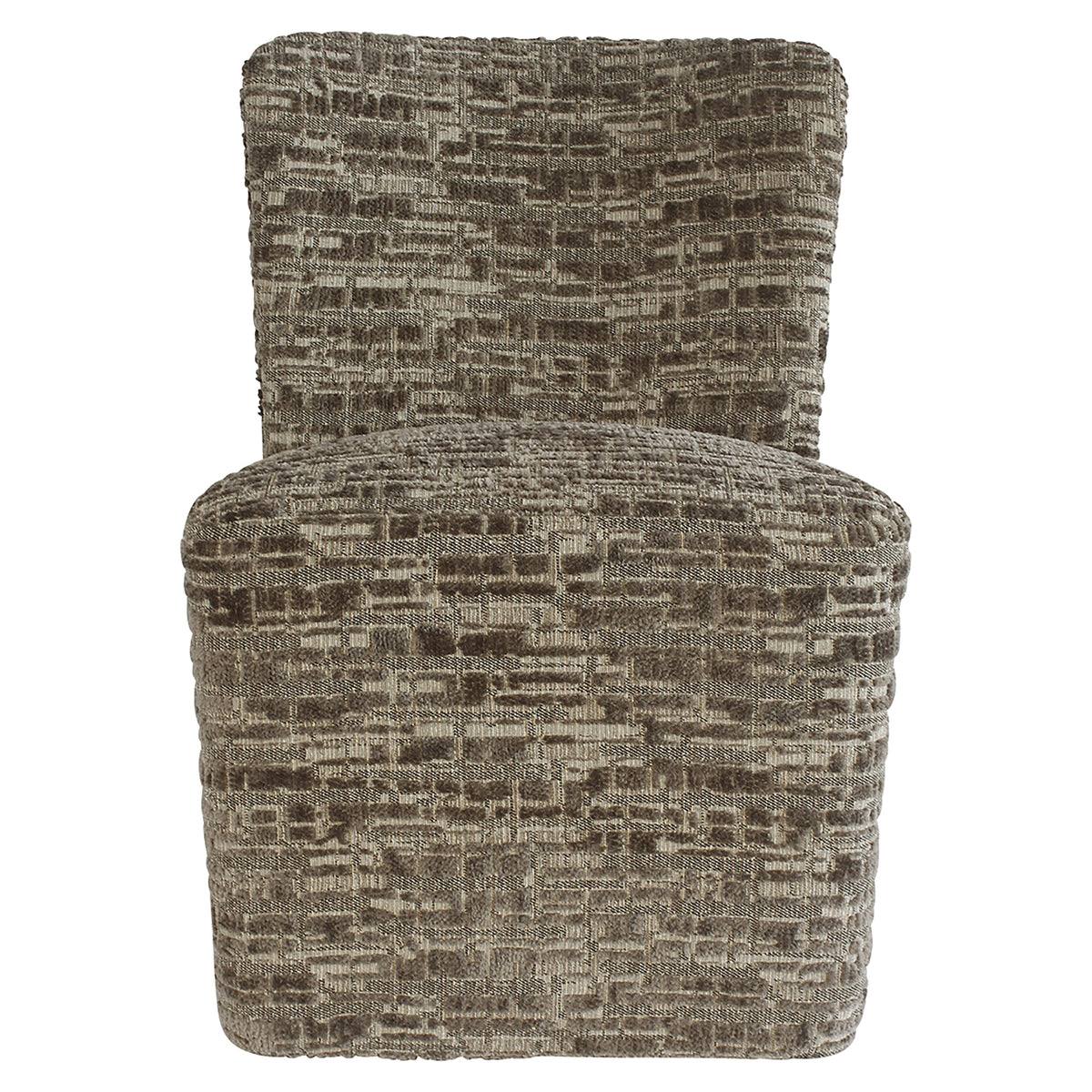 Dining chair Lorain greige on wheels by Richmond Interiors