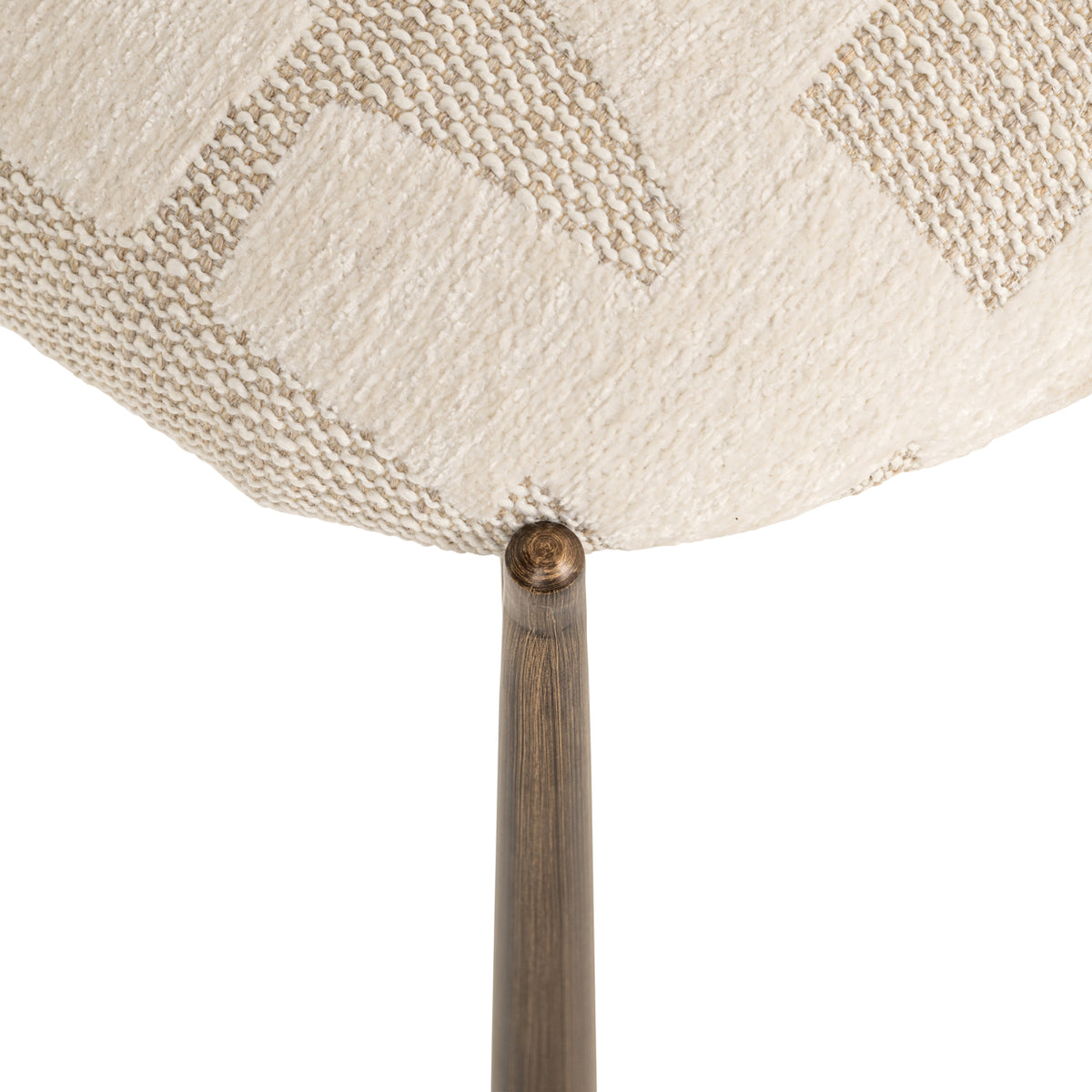 Dining chair Lana beige graffic (Set of 2) by Richmond Interiors