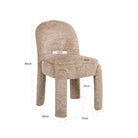 Dining chair Brandi lovely beige (Set of 2) by Richmond Interiors