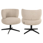 Dining chair Alexis biscotti swivel by Richmond Interiors