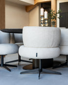 Dining chair Alexis biscotti swivel by Richmond Interiors