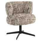 Dining chair Alexis brown omara swivel by Richmond Interiors