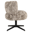 Dining chair Alexis brown omara swivel by Richmond Interiors