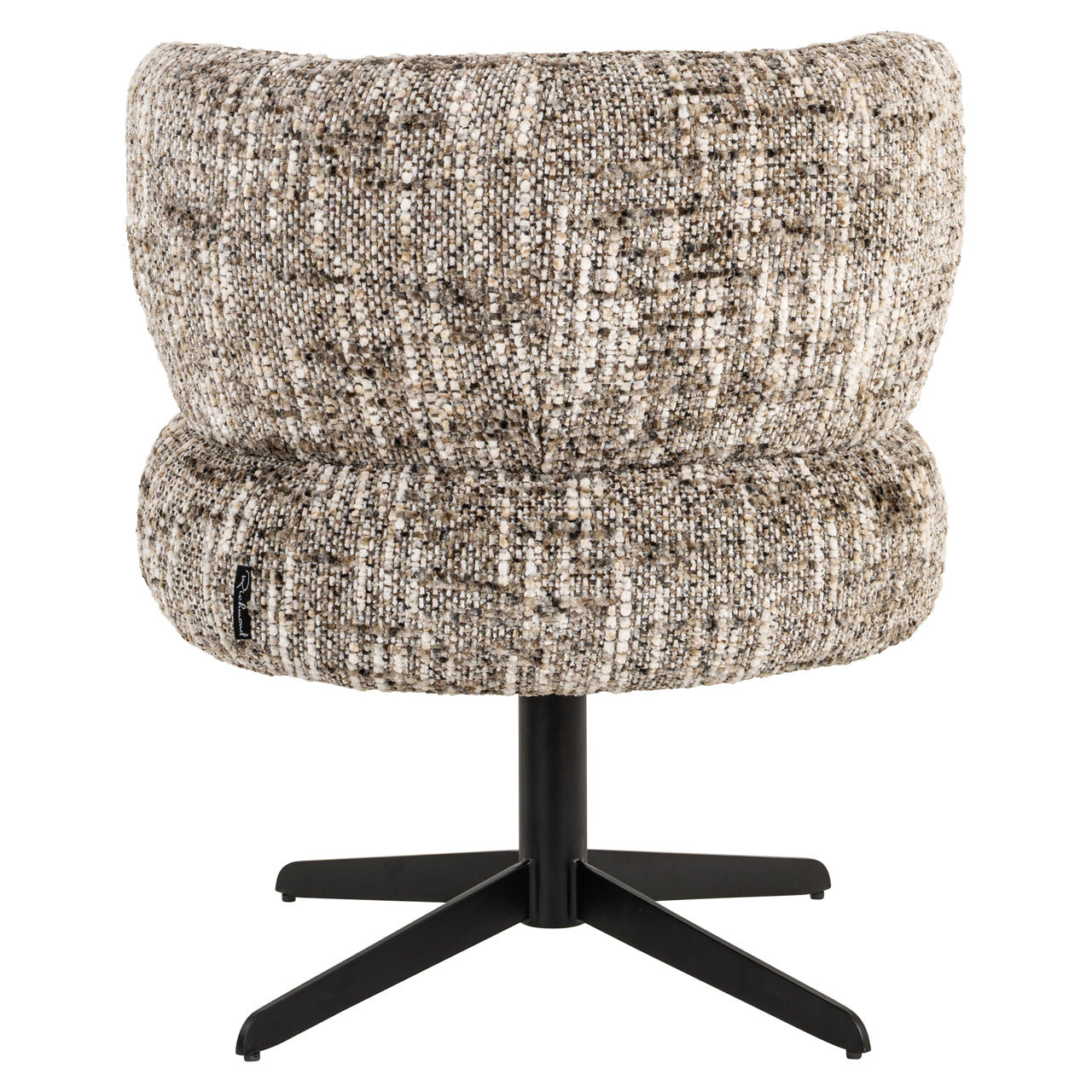 Dining chair Alexis brown omara swivel by Richmond Interiors