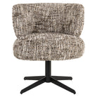 Dining chair Alexis brown omara swivel by Richmond Interiors