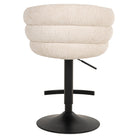 Nikki Niagara Beige Swivel Bar Stool by Richmond Interiors