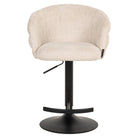 Nikki Niagara Beige Swivel Bar Stool by Richmond Interiors