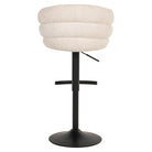 Nikki Niagara Beige Swivel Bar Stool by Richmond Interiors