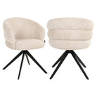 Dining chair Serenity niagara beige swivel fire retardant by Richmond Interiors