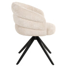Dining chair Serenity niagara beige swivel fire retardant by Richmond Interiors