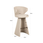 Bar stool Gatsbi biscotti by Richmond Interiors