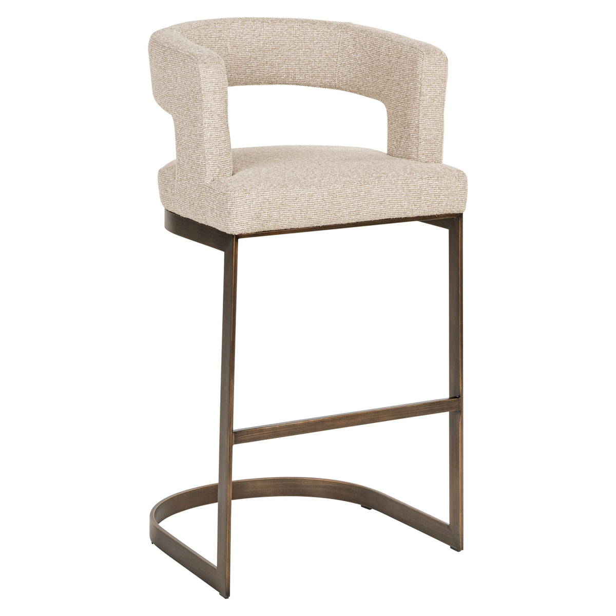 Bar stool Ellis biscotti by Richmond Interiors