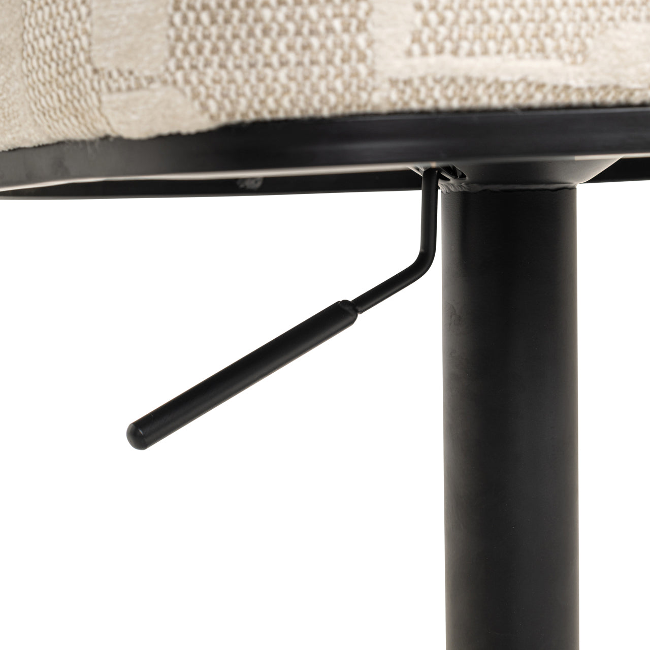 Bar stool Cheyenne beige graffic swivel by Richmond Interiors