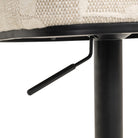 Bar stool Cheyenne beige graffic swivel by Richmond Interiors