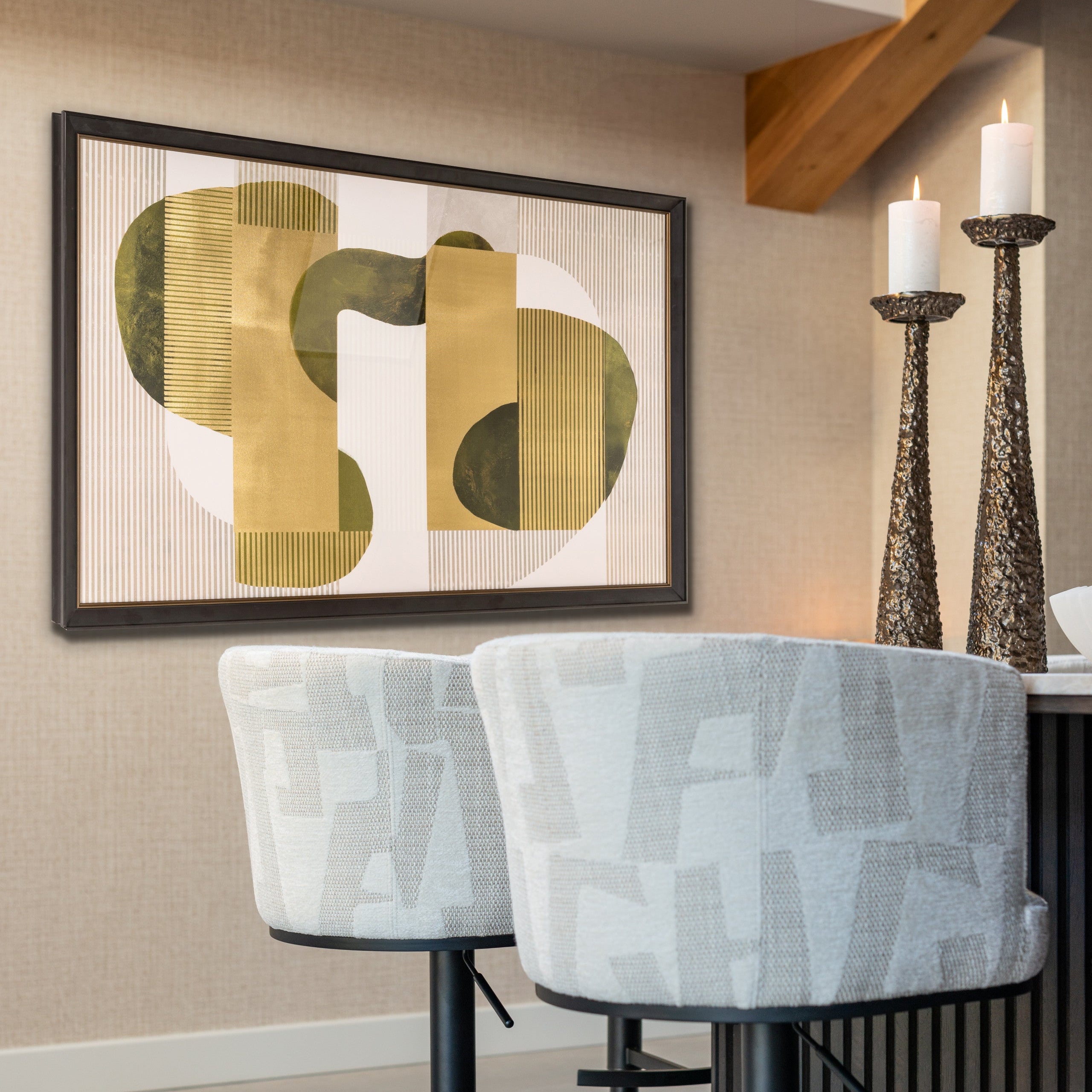 Joylin Green Wall Art by Richmond Interiors