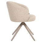 Dining chair Olivia biscotti swivel by Richmond Interiors