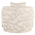 Lounge chair Tuscany beige graffic by Richmond Interiors