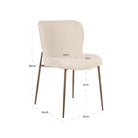 Dining chair Odarby biscotti (Set of 2) by Richmond Interiors