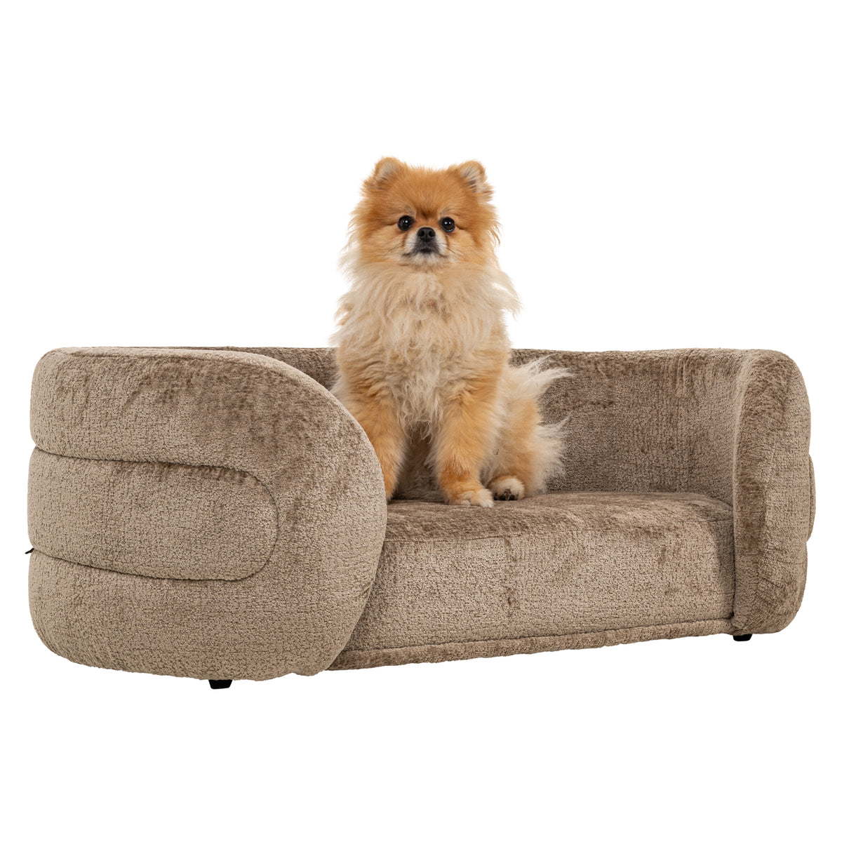Pet bed Bingo taupe chenille by Richmond Interiors