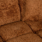 Sofa Cube lovely cinnamon 3-seater + lounge right by Richmond Interiors