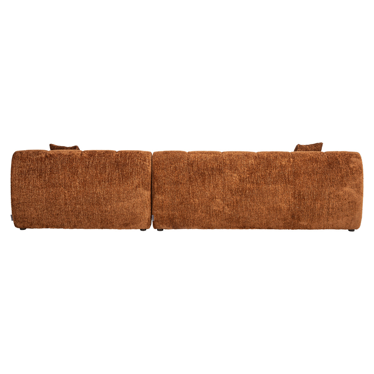 Sofa Cube lovely cinnamon 3-seater + lounge right by Richmond Interiors