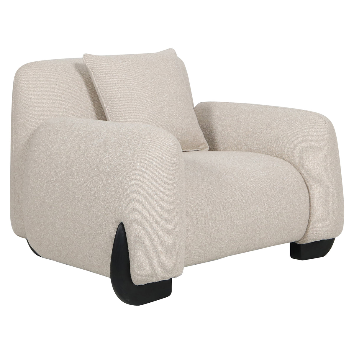 Lounge chair Godiva biscotti by Richmond Interiors