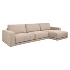 Sofa Trentino cayenne brown 3,5-seater + lounge left or right by Richmond Interiors