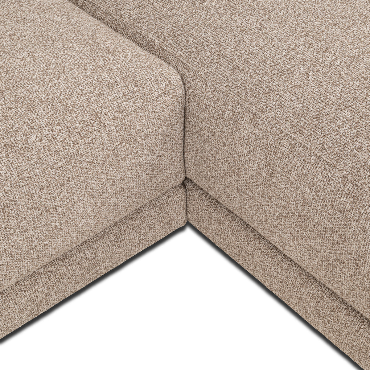 Sofa Trentino cayenne brown 3,5-seater + lounge left or right by Richmond Interiors