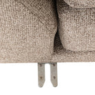 Sofa Trentino cayenne brown 3,5-seater + lounge left or right by Richmond Interiors