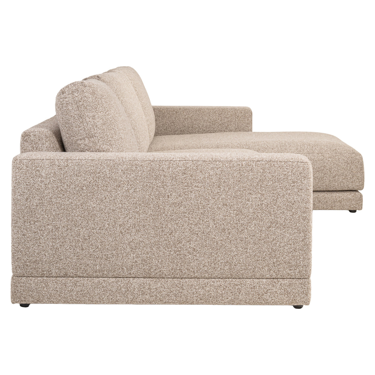 Sofa Trentino cayenne brown 3,5-seater + lounge left or right by Richmond Interiors