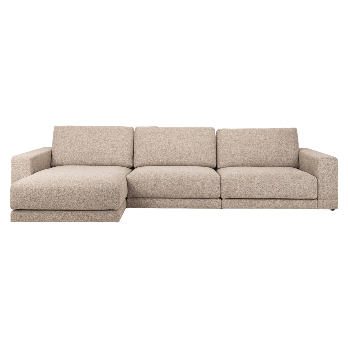 Sofa Trentino cayenne brown 3,5-seater + lounge left or right by Richmond Interiors