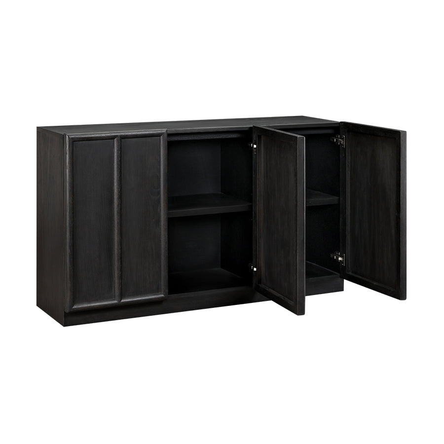 Huddington Sideboard - Black Oak by D.I. Designs