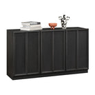 Huddington Sideboard - Black Oak by D.I. Designs