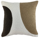 Otto Natural Boucle Abstract Circle Cushion 45 cm x 45 cm Malini