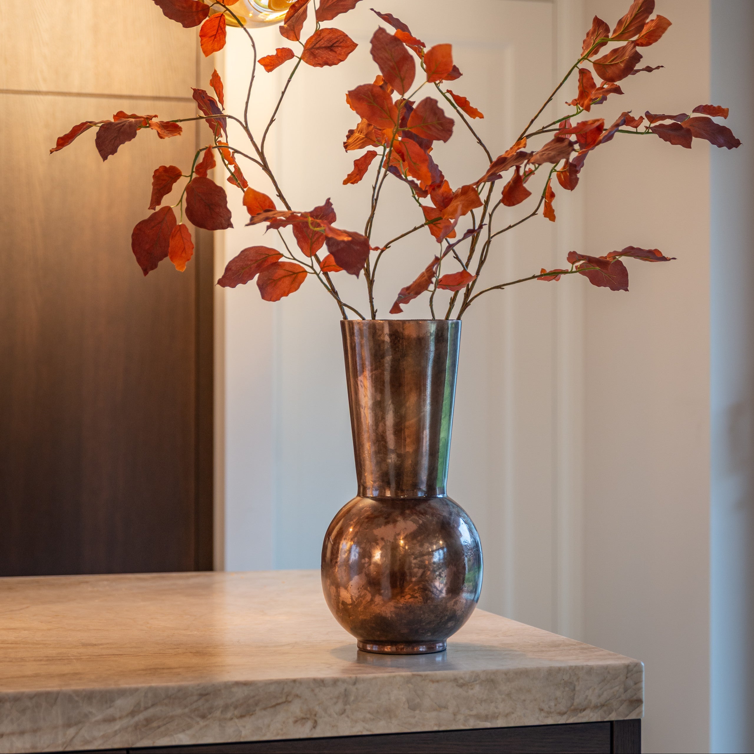 Vase Jolise copper small by Richmond Interiors