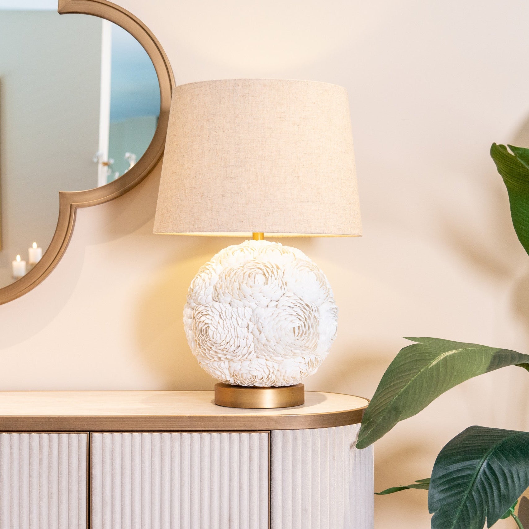 Table lamp Jamie white by Richmond Interiors