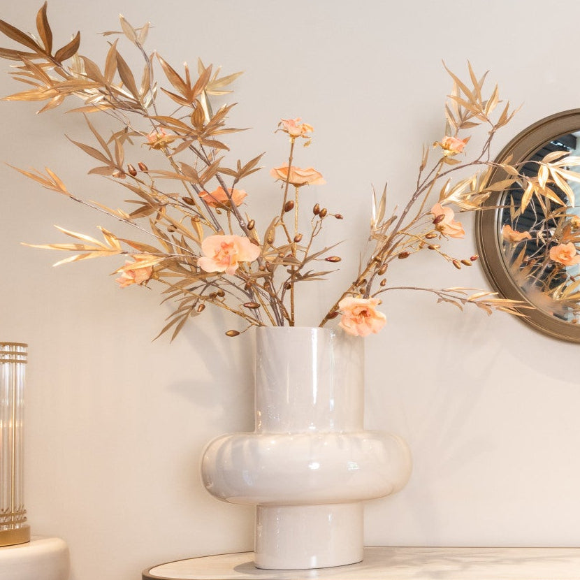 Vase Benice tapioca small by Richmond Interiors