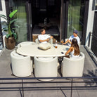 Urban Bloom Sandstone Outdoor Dining Table - 220cm by Richmond Interiors