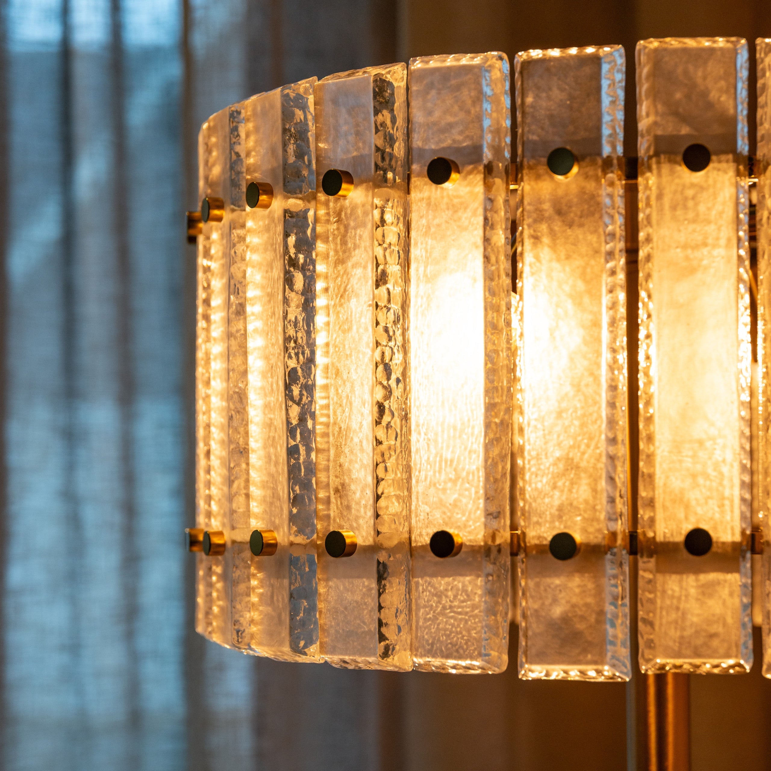 Floor lamp Feline brass antique by Richmond Interiors